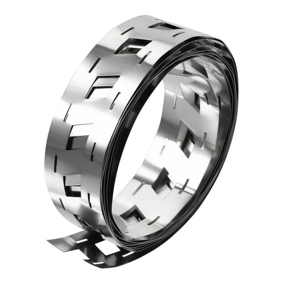 Uxcell Pure Nickel Strip Connecting Plate Tape 2 Meters  25.5mm x 0.15mm for Battery and Spot Welding