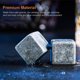 thumbnail image 4 of Piedra helada,Juego de piedras de whisky de 9 piezas, caja de madera de piedras escalofriantes, cubo Tomshoo Gris oscuro, 4 of 7