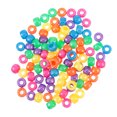 thumbnail image 1 of 1000pcs DIY Accesorios de cuentas hechas a mano Beads de barril de agujero acrílico Cuentas de arroz, 1 of 5