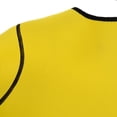 thumbnail image 4 of Entrenador de cintura de manga corta de neopreno para ejercicios de adelgazamiento Yoga Running Gym S Hugo Tops de ejercicio para mujeres, 4 of 10