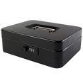 thumbnail image 1 of Caja de efectivo KYODOLED grande con cerradura de combinación negra, 1 of 9