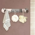 thumbnail image 5 of 2 PCS Multifunctional Bathroom Wall Hooks, 2024 Upgrade Powerful Vacuum Suction Cup Hooks for Shower, Drill-Free Towel Rack Wall Mounted Removable Heavy Duty Robe Coat Bath Towel Hooks Hanger Rail Bar, 5 of 6