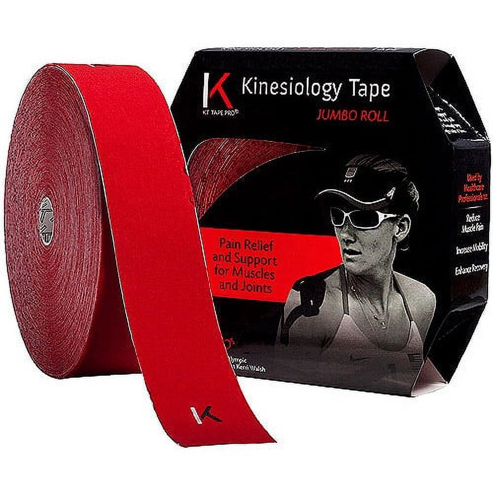 KT TAPE Original, Uncut, 125 Foot, Cotton, Jumbo