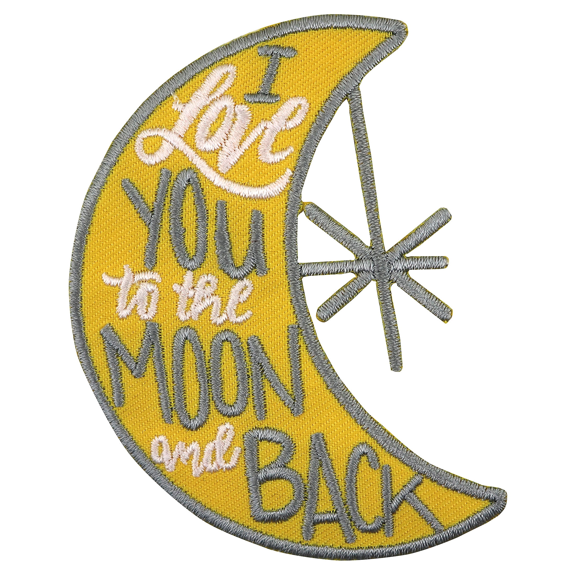 Simplicity I Love You To The Moon And Back Iron On Applique Yellow 3ct Walmart Com Walmart Com Simplicity I Love You To The Moon And Back Iron On Applique Yellow 3ct Walmart Com Walmart Com