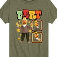 thumbnail image 3 of Sesame Street - Bert Photoreal - Toddler and Youth Short Sleeve Graphic T-Shirt, 3 of 5