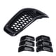 thumbnail image 5 of Inserciones de rejilla delantera, Rejilla Delantera, 7 Piezas de Rejilla Delantera Insertadas, Accesorio de Ajuste de Protección de Parrilla, Apto para Cherokee 2014-2018(Negro) Ecomeon no, 5 of 5
