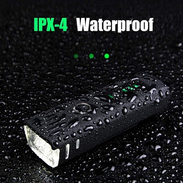 Luz De La Bici Linterna para bicicleta IPX6 impermeable para bicicleta 2000mAh 400LM para ciclismo al aire libre Sywqhk Accesorios para autos y motos