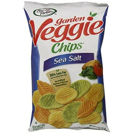 Sensible Portions Sea Salt Garden Veggie Wavy Chips, 5 Ounce (B07V4CHB7G)