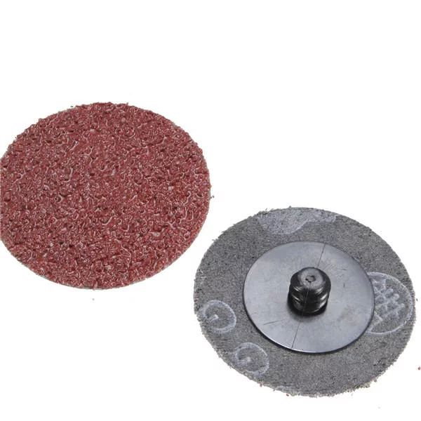 PersonalhomeD 36 Grit 2 Inch Roll Lock Sanding Discs Abrasive Tool for