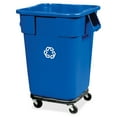 thumbnail image 2 of Rubbermaid Commercial Brute Square Container Dolly - 300 Lb Capacity - Plastic - X 17.3" Width X 6.3" Height - Black - 2 / Carton, 2 of 2