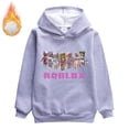 thumbnail image 4 of Roblox-suéter de forro polar grueso de doble capa para niños, chaqueta cálida de otoño e invierno para hombres y mujeres, 100-170 yardas, 4 of 4