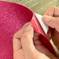thumbnail image 6 of Hello Hobby 9" x 12" Adhesive Glitter Foam Sheets for Crafts, 5 Assorted Colors, 5Pc, 6 of 11