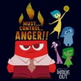 thumbnail image 2 of Men's Inside Out Must Control Anger Graphic T-Shirt, 2 of 5