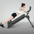 thumbnail image 6 of SAYFUT Ab Fitness Crunch Abdominal Exercise Workout Machine, Indoor Cycling Bike Exercise Bike, Dumbbell Bars, Yoga Mat, Portable Folding Electric Motorized Treadmill Machine for Men, and Women, 6 of 7