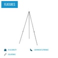 thumbnail image 3 of MasterVision Instant Easel, 61.5" High, Black, Steel, Lightweight CA1, 3 of 3