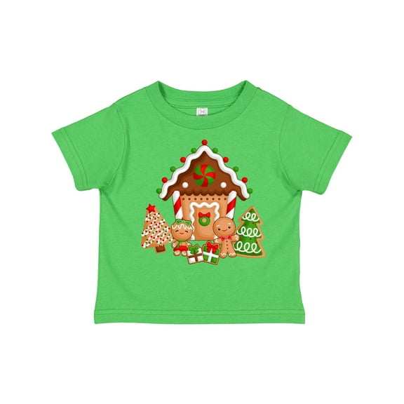 Inktastic Gingerbread House Christmas Boys or Girls Toddler T-Shirt