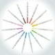 thumbnail image 4 of Set de iluminadores de doble punta Zebra Pen Mildliner, 30 colores, 4 of 6