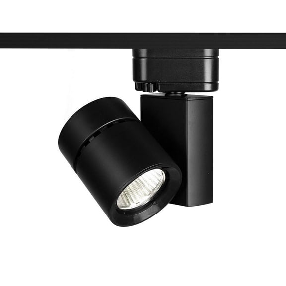 wac lighting exterminator ii led 35w j track fixture black