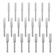 thumbnail image 1 of 21 Piezas Diamante Motosierra Afilador 1/8 Pulgadas, Alta Dureza Burr Moler Piedra Motosierra Afilado Kit, 1 of 7