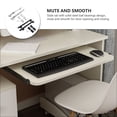 thumbnail image 5 of NIAIZEK 2-Pack Steel Drawer Slides for Keyboard Tray with Soft Close Feature and, 5 of 6