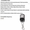 thumbnail image 4 of Set of 3 universal remote controls, Fixed Code, with frequency of 433.92 MHz, for Automatic Gate, 4 of 5