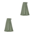 thumbnail image 2 of Jumpingount maxi negra sólida sofisticada y sexy para mujeres adultas negra midi larga Faldas Mujeres ArmyGreen XL 1 Ejercito verde XXL, 1 2Conjunto, 2 of 6