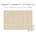 thumbnail image 2 of 1Set 24-Pack 3D Tile Sticker Self Adhesive DIY Waterproof Tile Wall Sticker, 2 of 8