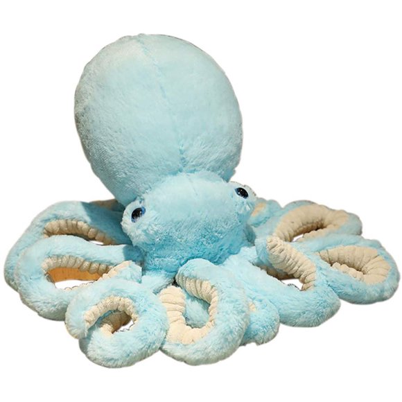 ZECATL Octopus Stuffed Animals Plush Toy, Octopus Plush Doll Play Toys for Kids Girls Boys Adults Birthday Xmas Gift Present 30cm, Blue