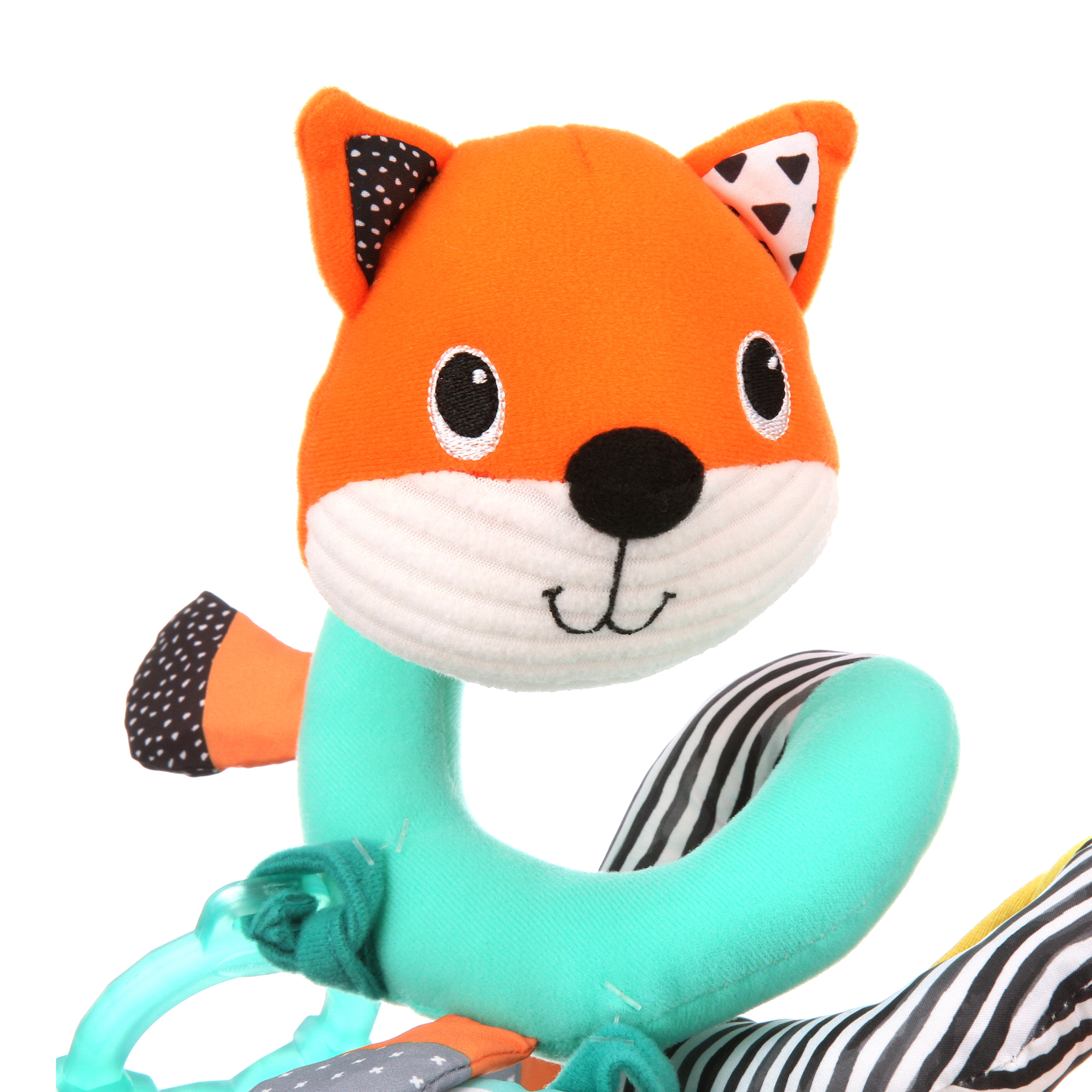 fox car seat toy