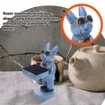 thumbnail image 2 of Stylish Resin Bulldog Watch Holder for Storage Blue Color Compact Size 6.5x3.5 Inches, 2 of 9