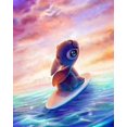 thumbnail image 1 of 5D Diamond Painting Stitch Disney Diamond Art Full Drill Cross Stitch Kits Mosaic Picture Kids Room Wall Decor Child DIY Giftround 20x25cm Gao Jinjia LED, 1 of 2