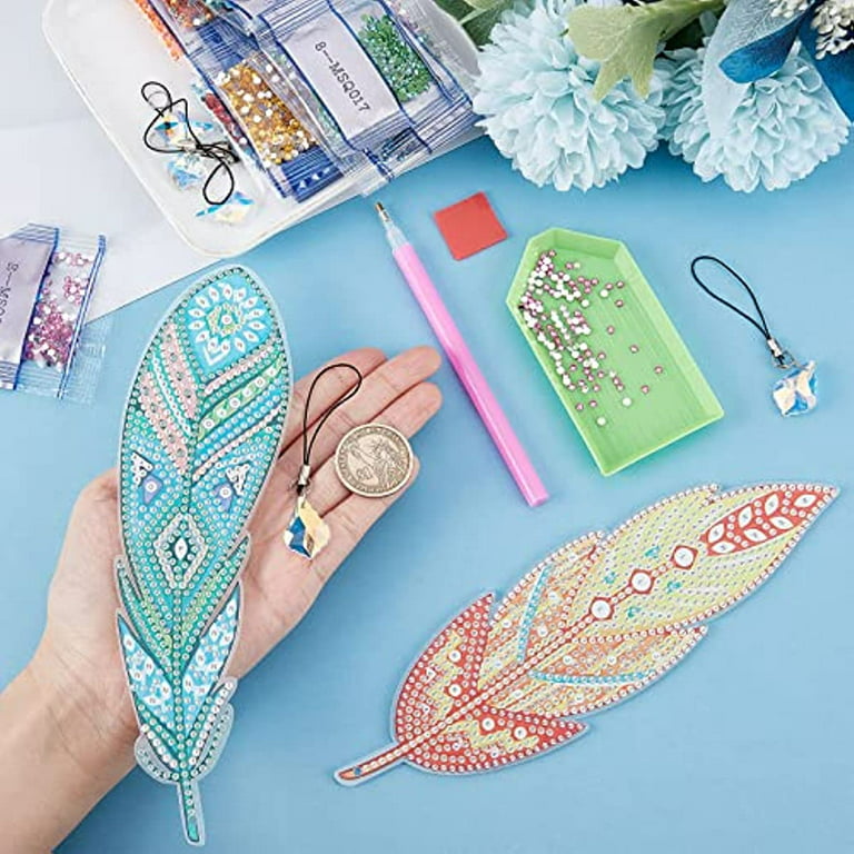  6 PCS Diamond Painting Bookmarks Cat Paw Diamond Art Bookmarks  for Home Office Project Funny Beginner Arts Handmade DIY Diamond Art  Bookmark DIY Art Crafts Kit with Tool Accessories : Office