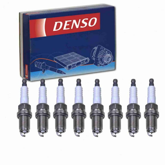 8 pc DENSO 3432 Spark Plugs for 12290-PND-A01 9807B-561-7W 9807B-561-BW 9807B-561-CW SKJ20DR-M11S Ignition Wire Secondary