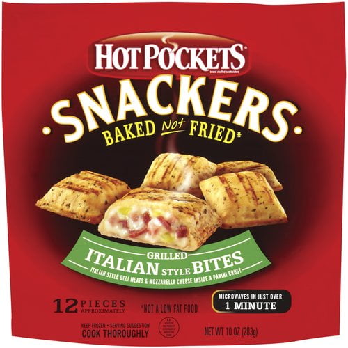 Hot Pockets Snackers Grilled Italian Sml