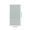 thumbnail image 2 of SOPOTUTU Plastic Card Display Rack with Multiple Pockets for Employee Attendance and Document Storage, 2 of 8