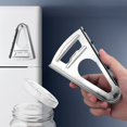 thumbnail image 2 of TIELUTT Triangular Can Opener Purpose Dispenser Screw Cap Remover Kitchen Small Corker Suction Cork Opener with Open Hands Stone Cup, 2 of 7