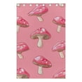 thumbnail image 5 of Mushrooms Pink Curtains Black Out 72 Inch Length Curtains for Sliding Glass Doors Bedroom Living Room 2 Pack, 5 of 6