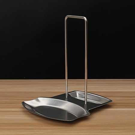 

CENSENG Stainless Steel Pan Pot Lid And Spoon Rack Rest Storage Organizer Stand