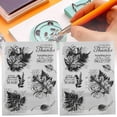 thumbnail image 4 of Diary Stamps, Crafts Decoration, Hand Account Transparent Seal, Photo Album Diary Book Greeting Cards For Scrapbook, 4 of 8