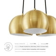 thumbnail image 4 of Pendant Ceiling Light Fixture, Gold, Metal, Modern Contemporary Mid-Century Industrial, Mid Century Kitchen Room Cafe Bistro Restaurant Hospitality, 4 of 9