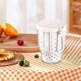 thumbnail image 1 of Taza de ensalada,Vaso para ensalada con tapa y tenedor reutilizable para la oficina,Vaso para guardar ensalada de frutas con desagüe para fiestas y viajes,Contenedor de almacenamiento de, 1 of 8