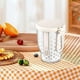 thumbnail image 1 of Taza de ensalada,Vaso para ensalada con tapa y tenedor reutilizable para la oficina,Vaso para guardar ensalada de frutas con desagüe para fiestas y viajes,Contenedor de almacenamiento de, 1 of 8