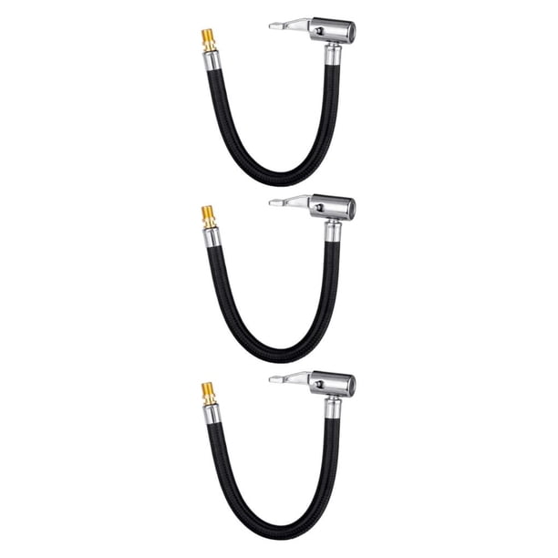 Kenally Adaptador de manguera para inflar neumáticos de coche de 23 cm, válvula para bicicletas, motocicletas, autobuses, bomba Type1 NO1
