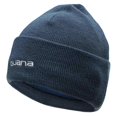 thumbnail image 3 of Iguana - Gorro de Invierno Lea Acanalado para Mujer (Azul Marino Mezcla), 3 of 3