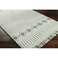 thumbnail image 6 of Surya Saint Clair SIC-2300 24x36" Rectangle Wool Area Rug in Black/Cream, 6 of 7