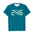thumbnail image 1 of Squid Game Women's Player Track Top – Comfortable & Stylish Green Design for Squid Game Fans Cyan L, 1 of 5
