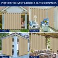 thumbnail image 4 of PureFit Rideaux d'Extérieur pour Patio Imperméables et Résistants aux Intempéries, Rideaux d'Extérieur Résistants aux UV et à la Décoloration pour Gazebo, Véranda avant, Pergo, 4 of 7