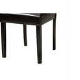 thumbnail image 7 of Baxton Studio Rosi Modern Espresso Brown Faux Leather and Wood 5-Piece Dining Set, 7 of 7