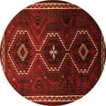 thumbnail image 1 of Ahgly Company Indoor Round Persian Orange Traditional Area Rugs, 3' Round, 1 of 1