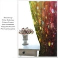 thumbnail image 4 of Rainbow Lights Curtains, Fantasy Colorful Rainbow Polka Dots Printed Window Treatments for Bedroom Living Room, 42" W X 54" L, 4 of 6